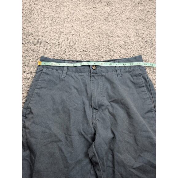 Volcom Shorts Men 28 Blue Normcore Lounge Casual Skate Surf Outdoor Hike Chino - Picture 4 of 8